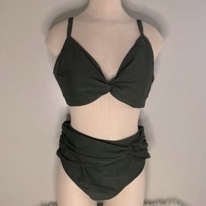 Khaki green bikini, Women’s XL
